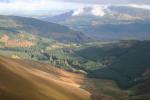 Thorneythwaite Forest and Skiddaw.