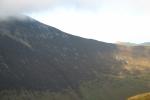 Sleet How and the steep slope rising up to Grisedale Pike.