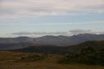 Helvellyn ridge on the skyline.