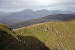 Scafells in the distance.