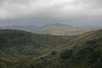 Fairfield the grassy saddle between Greyfriar and Great Carrs.