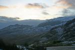 From Wrynose pass looking towards Wetherlam.