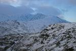 Wet Side Edge. The long ascending ridge to Great Carrs.