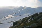 Looking back towards the Coniston group of fells.
