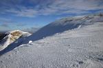 Looking along ridge to Cofa Pike and St. Sunday Crag.