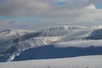 Looking East with High Street ridge on the skyline.