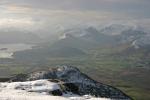 Looking over Dodd. Derwentwater on the left.