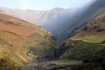 Perfect morning looking up Gate Gill to Hall's Fell Top.