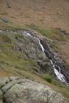 Ant people ascending Stickle Ghyll path