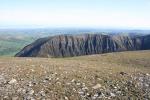 Whiteside and Gasgale cliffs from Grasmoor