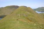 Along the spine of Rannerdale Knotts