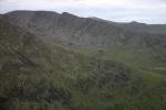 The ridge up to Steeple.