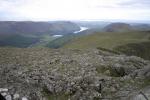 From top of High Stile looking towards Ennerdale Water.