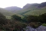 Scafells from Lingmell Beck