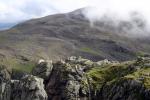 Looking from Symonds Knott towards Scafell Pike.