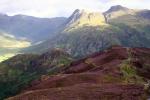 Down through the heather to Side Pike. 