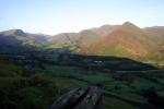 Causey Pike and the Newlands Valley.