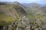 Pillar comes into view behind Kirkfell.