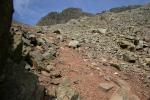 Looking back up Great Hells Gate from one of the rock spire islands.