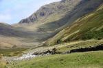 Looking towards Sty Head Pass.