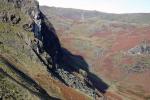 Deer Bield Crag the eastern face of Tarn Crag.