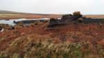 Boggy ground near Bullstones.