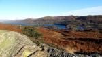 Looking down to Fairholme Green and Coniston Water.