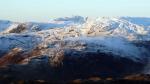 Bowfell centre skyline.