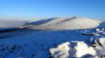 Helvellyn ridge from Seat Sandal.