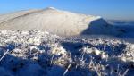 Helvellyn ridge from Seat Sandal.