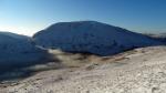 The inversion is melting away from Grisedale Tarn below Seat Sandal.
