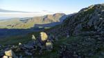 Scafells in the distance.