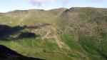 Looking across Grisedale towards Helvellyn.
