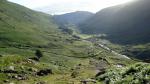  Looking back down Grisedale from the spoil heaps.