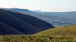 Looking beyond Yarlside to East Baugh Fell. Penyghent in the distance.