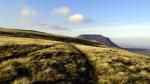 Ingleborough from the slopes of Simon Fell.