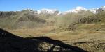 Looking over Great Moss from Long Crag.