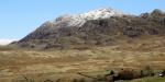 Harter Fell in the distance behind Green Crag.