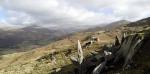 Looking up the Duddon Valley from Yew Pike.