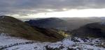Looking back down Birkhouse Moor towards Patterdale.