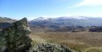 From White How looking towards Seathwaite Tarn in the distance.
