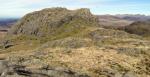 Looking back to Green Crag from White How.