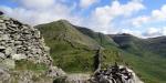 Looking back up the ridge to High Pike from Low Pike.