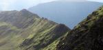 Lone walker on Striding Edge.