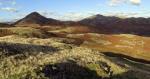 Stickle Pike with Caw beyond and to the right.